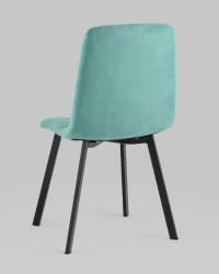 Стул Оливер Скуаре велюр Мятный / Oliver Square